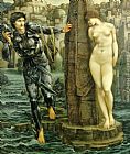 Burne-jones Paintings - The Rock of Doom by Edward Burne-Jones